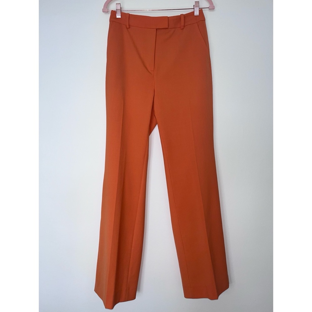 & Other Stories Trousers Size 6 Career Orange Office Workeear - Picture 3 of 10